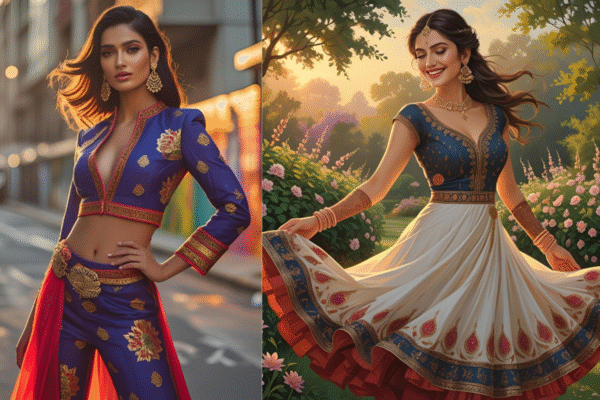 Indo-Western outfit for women: Where Tradition Blends with Trend 3